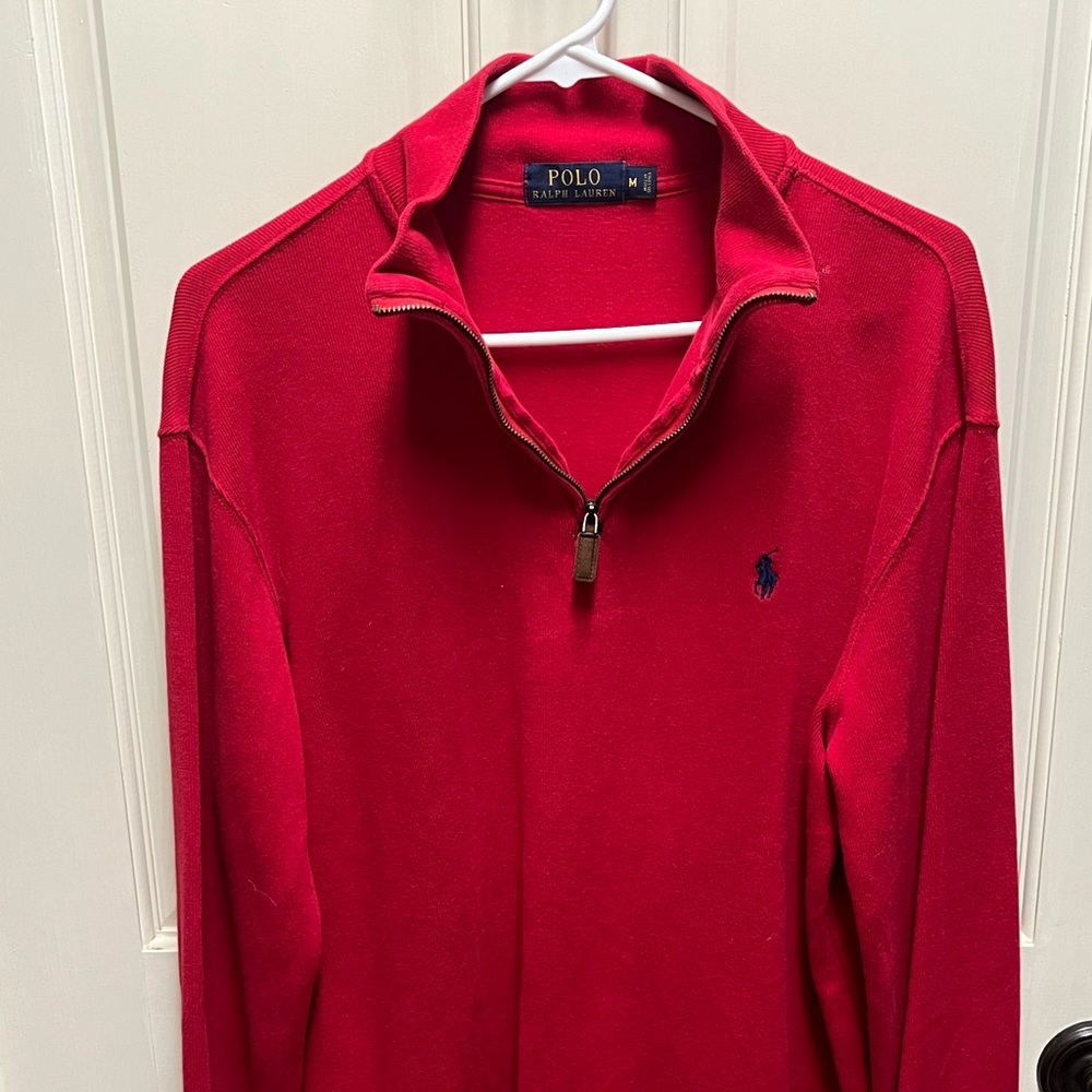 Polo 1/4 Zip Sweater